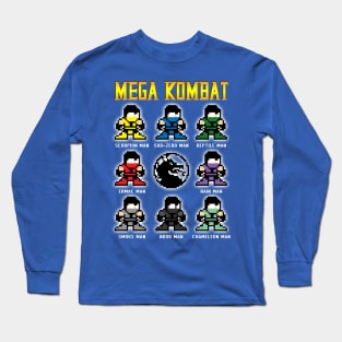 Mega Kombat (PARODY) Long Sleeve T-Shirt